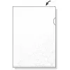 Rexel Embossed A4 segtuvas su skyle, skaidrus (100 vnt.)