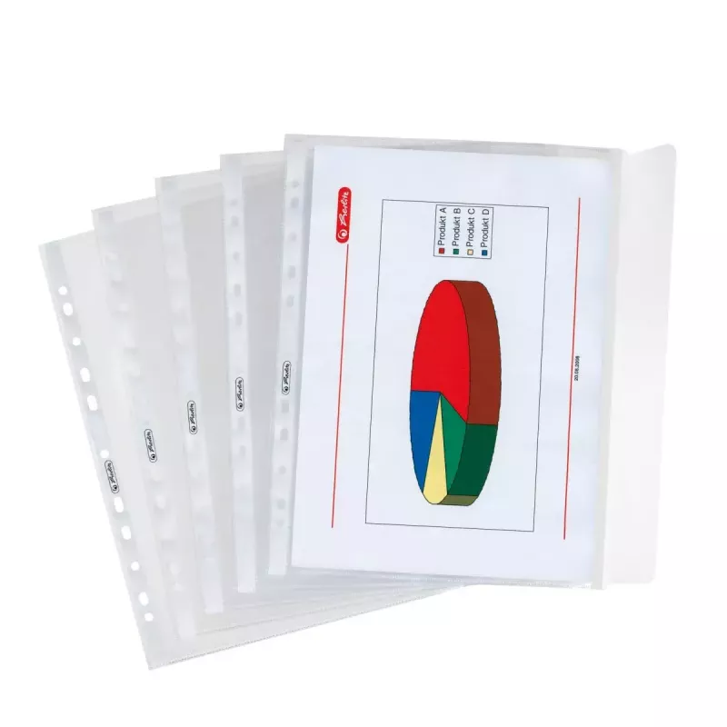 Aplankas Herlitz 5896204 Polipropilenas (PP) Skaidrus A4