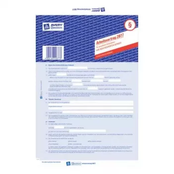 Registro popierius Avery 2877