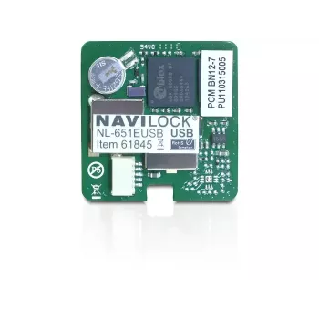 USB GPS imtuvas modulis Navilock NL-651EUSB – 50 kanalų, USB sąsaja, jautrumas -160 dBmW, 30×30×7.9 mm