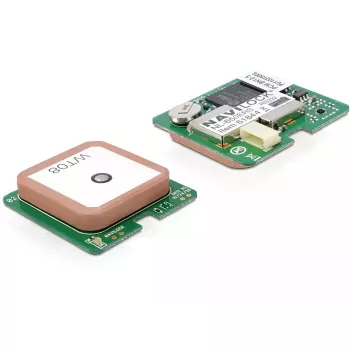 GPS imtuvo modulis Navilock NL-650ERS — serijinė sąsaja, 50 kanalų, -160 dBmW jautrumas, 5 V, 30×30×7,9 mm