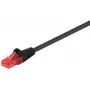 Tinklo laidas Goobay 95667 Juodas 25m Cat6 U/UTP