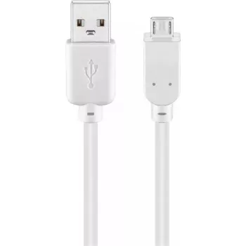 USB 2.0 Hi-Speed laidas Goobay 96195 5m baltas
