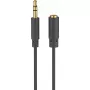 Audio AUX ilginimo laidas Goobay 97120 3,5 mm 3 kontaktų plonas 3 m