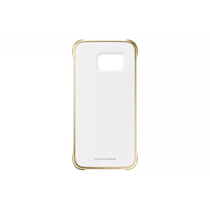Dėklas Samsung EF-QG920B Galaxy S6 Auksinis, Skaidrus