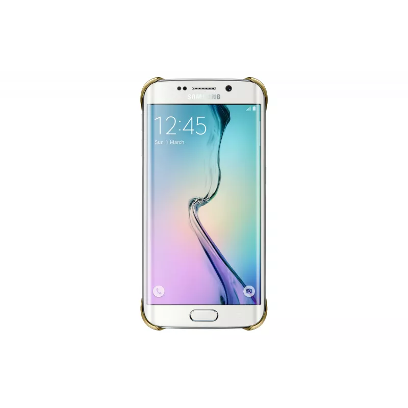 Samsung EF-QG925B dėklas telefonui Auksinis, permatomas