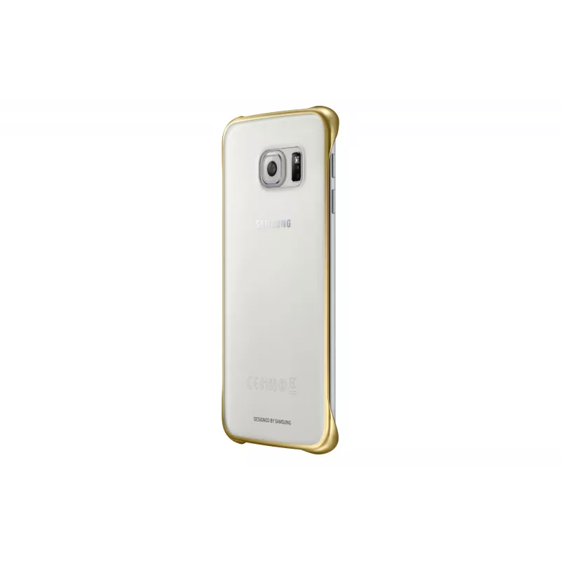 Samsung EF-QG925B dėklas telefonui Auksinis, permatomas