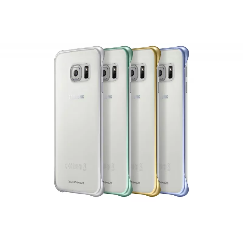 Samsung EF-QG925B dėklas telefonui Auksinis, permatomas