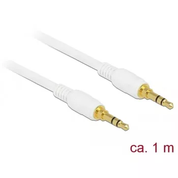 Garso laidas DeLOCK 85548 1 m 3,5 mm baltas