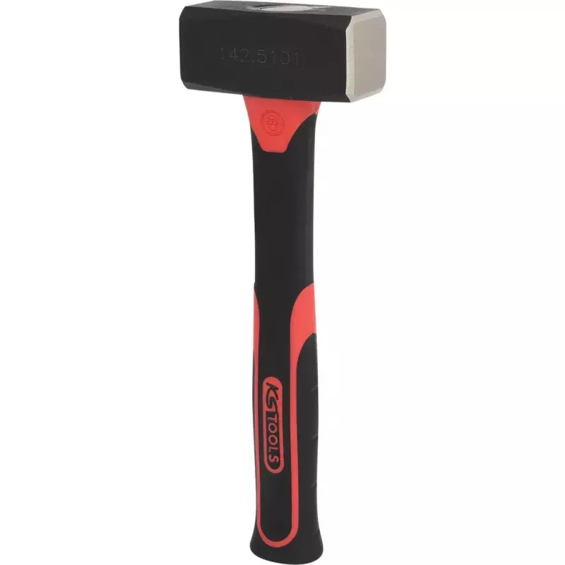 Kūjis KS Tools 142.5101 Plieninė galvutė Stiklo pluošto rankena 26 cm 1,13 kg