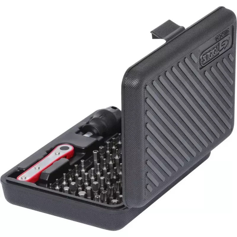 Antgalių rinkinys KS Tools 911.2080 99 vnt. Nikeliuoti šešiakampiai 25 mm
