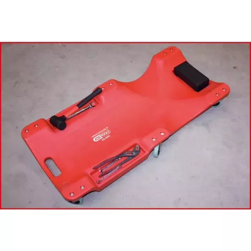 Įrankių vežimėlis KS Tools 500.809 Plastikas Raudonas 120 kg talpa