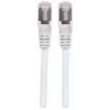 Intellinet Network Patch Cable Cat7 / Cat6A jungtys 30m balta varinė S/FTP LSOH / LSZH PVC RJ45 auksuoti kontaktai apsaugoti nuo užkliuvimo su gaubtuku visam gyvenimui garantija