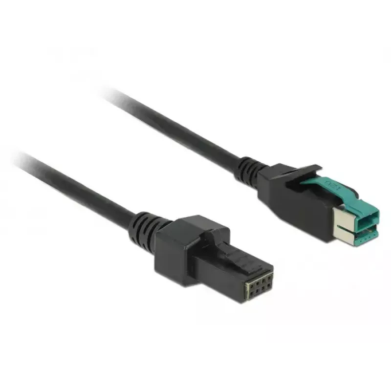 DeLOCK 85486 Juodas 5 m PoweredUSB kabelis