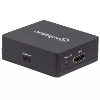 Manhattan HDMI skirstytuvas 2 prievadai, 1080p, juodas