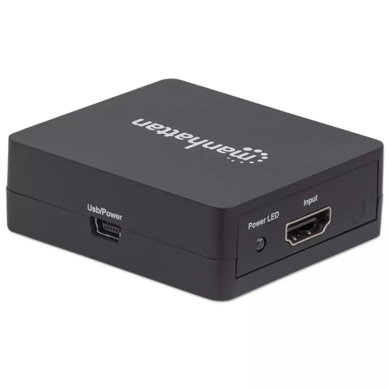 Manhattan HDMI skirstytuvas 2 prievadai, 1080p, juodas