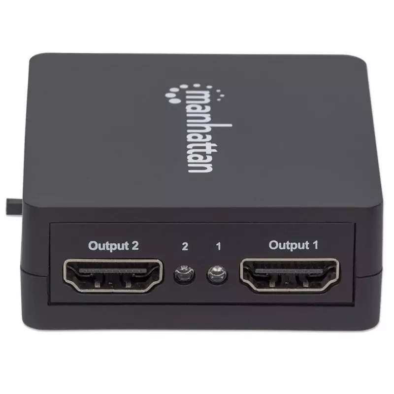 Manhattan HDMI skirstytuvas 2 prievadai, 1080p, juodas
