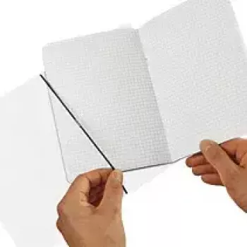 Užrašų knygelė Herlitz 11361409 A6 40 lapų permatoma