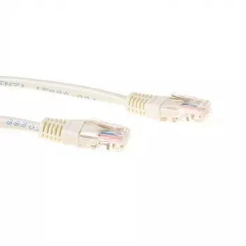 ACT Ivory 7 m U/UTP CAT5E jungiamasis kabelis su RJ45 jungtimis