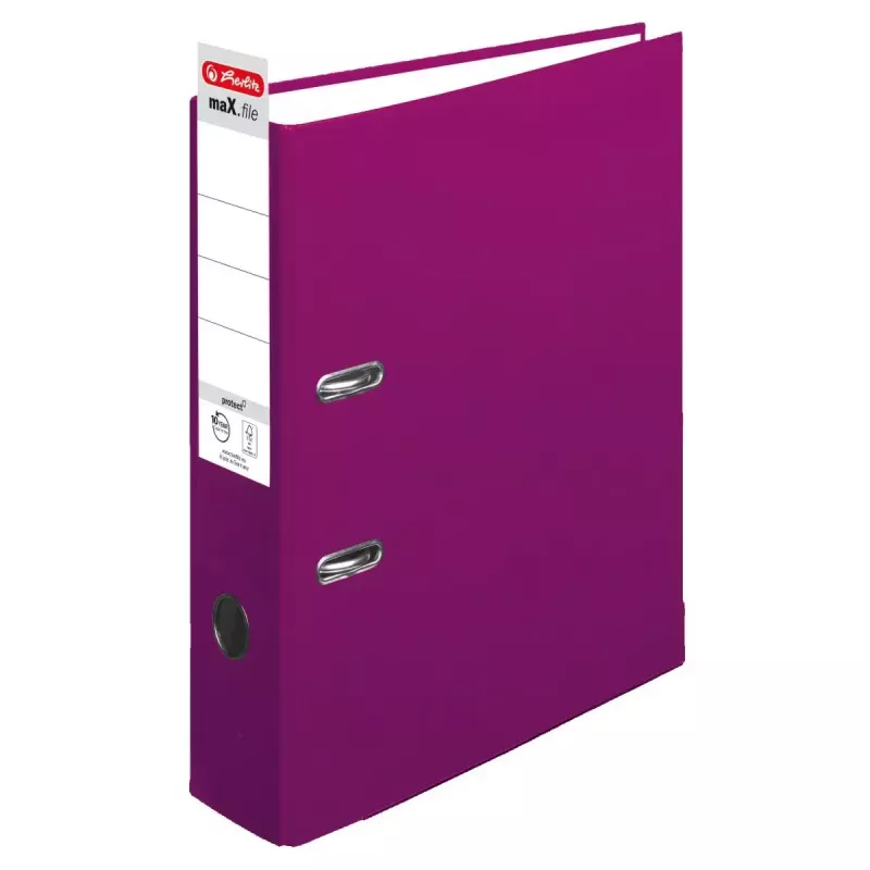 Herlitz maX.file segtuvas A4 violetinis D-žiedai 50011858