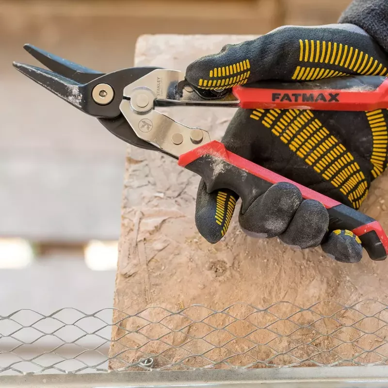 Kairėn pjaunančios aviacinės žirklės Stanley FATMAX 250mm
