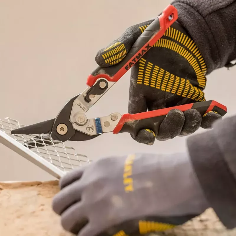 Kairėn pjaunančios aviacinės žirklės Stanley FATMAX 250mm