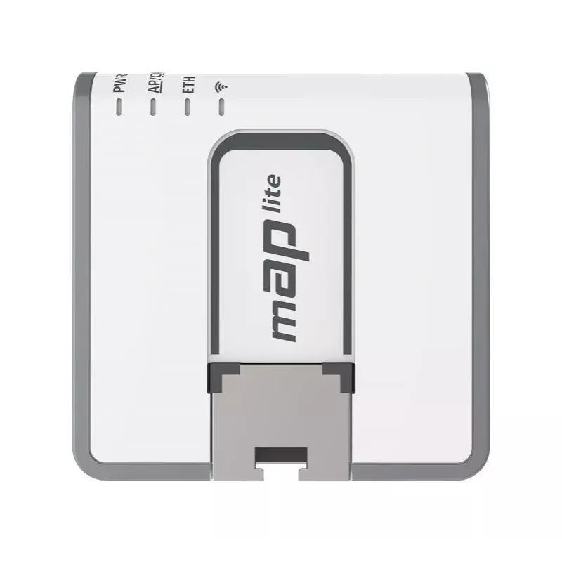 Mikrotik mAP lite, RBMAPL-2ND, 2,4 GHz, PoE, 10/100 Mbit/s, Baltas
