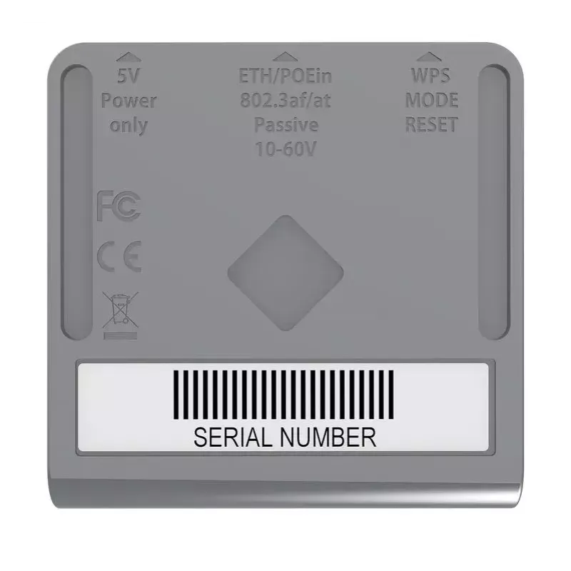 Mikrotik mAP lite, RBMAPL-2ND, 2,4 GHz, PoE, 10/100 Mbit/s, Baltas