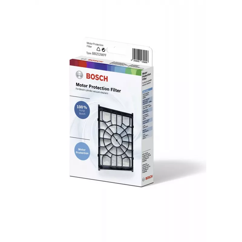 Bosch BBZ02MPF apsauginis variklio filtras dulkių siurbliui