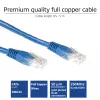 ACT Blue 3 m U/UTP CAT6 jungiamasis kabelis su RJ45 jungtimis