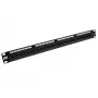 ACT PP1010 24 prievadų neekranuotas CAT6 patchpanel 1U
