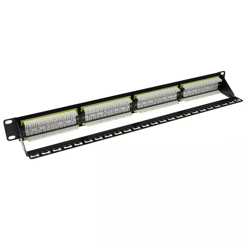 ACT Patchpanel CAT 6 UTP 24 prievadų su kabelių tvarkymo juosta