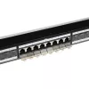 ACT Patchpanel 24 prievadų ekranuotas CAT6A su dangteliu