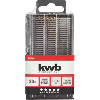 Gręžtų rinkinys KWB 424290 20 vnt.