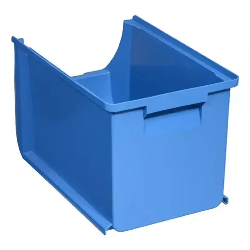 Dėžutė smulkioms detalėms Allit 456280 polipropileno mėlyna 205x355x200 mm