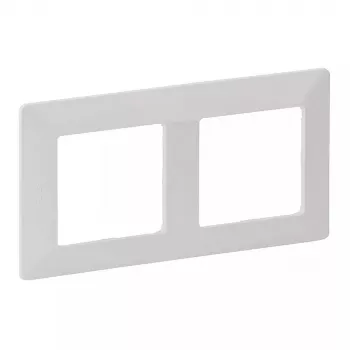 Rėmelis sieninis 2-vietis Legrand VLIFE 754002 dviem moduliams, stačiakampis montavimui