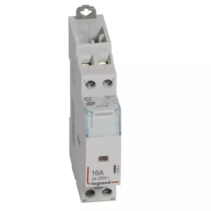 Elektros relė Legrand 412521, daugiaspalvė indikacija, 122 g svoris