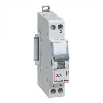 Automatinis jungiklis Legrand 412900 – vienpolis apsaugos įtaisas, kompaktiškas modulis, pakuotė 184×88×100 mm
