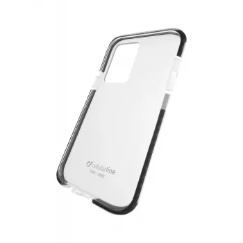 Cellularline Tetra Force Shock-Twist dėklas Samsung Galaxy A41, juodas permatomas