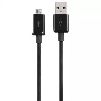 Hama 00200904 USB laidas USB 2.0 0,9 m USB A Micro-USB B juodas