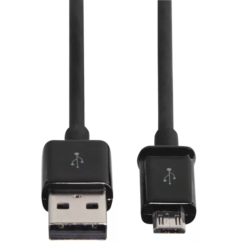 Hama 00200904 USB laidas USB 2.0 0,9 m USB A Micro-USB B juodas