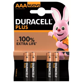 Duracell Plus 100 AAA šarminė vienkartinė baterija