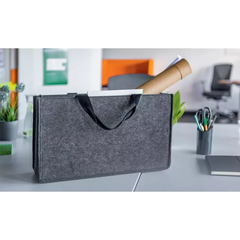 Petinė kuprinė Sigel BA411 pilka veltinio, unisex, didelė