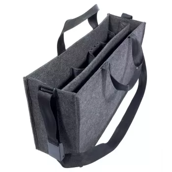 Petinė kuprinė Sigel BA411 pilka veltinio, unisex, didelė