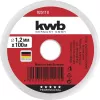 Virvė KWB 925110 100 m nailoninė žalia 1,2 mm