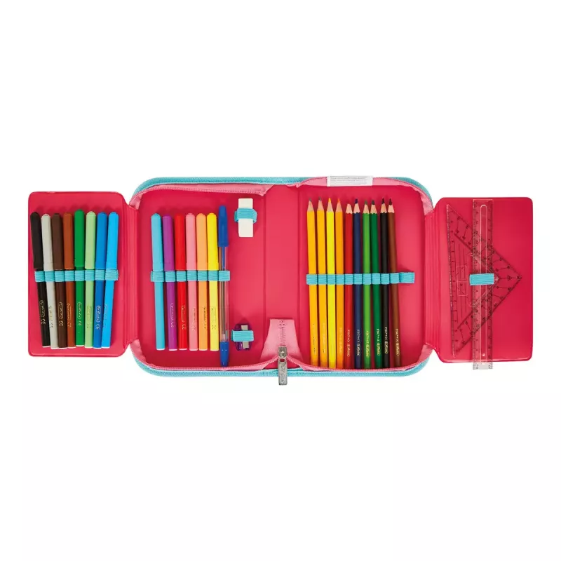 Pieštukinė Herlitz Ballet Love 31 vnt mėlyna rožinė poliesteris 205x38x140 mm