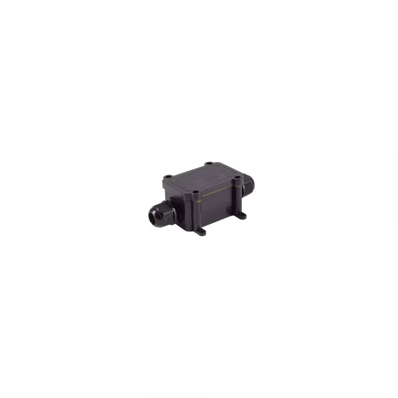 Elektros prijungimo dėžutė ShiverPeaks BS08-01051 IP68 juoda ABS plastikas