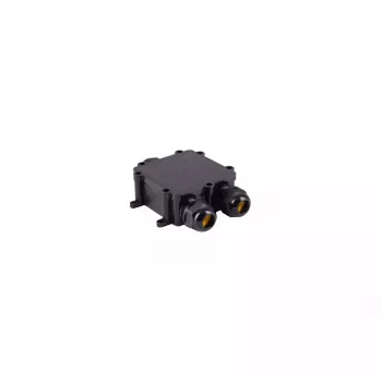 Sujungimo dėžutė ShiverPeaks BS08-01052 IP68 juoda ABS plastikas