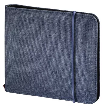 Hama 95681 Dėklas-piniginė 24 diskams Mėlyna