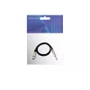 Garso kabelis XLR 3 kontaktų moteriškas į 6,35 mm vyrišką 0,9 m Omnitronic 3022516L